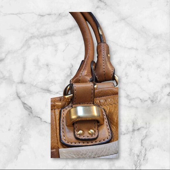 Elegant Brown Leather Women's Bag B. MAKOWSKY - Picture 6 of 16